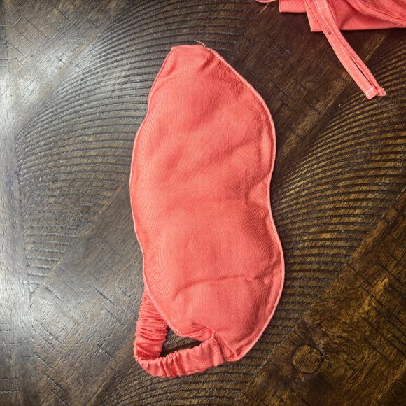 Patiini Bamboo Pajama Set Women’s M Coral Pink Button-Up Eco Sleepwear NWT - Picture 3 of 6